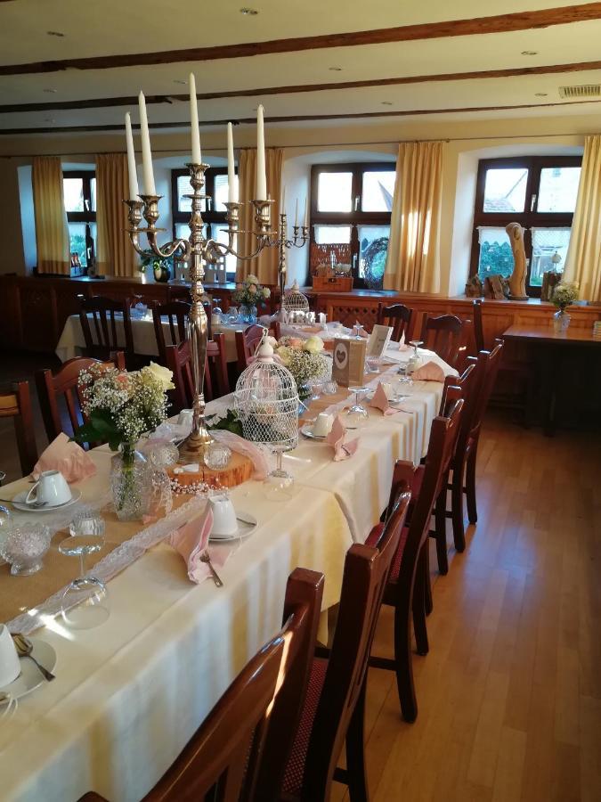 Gasthaus Dollinger Dinkelsbuhl Bagian luar foto